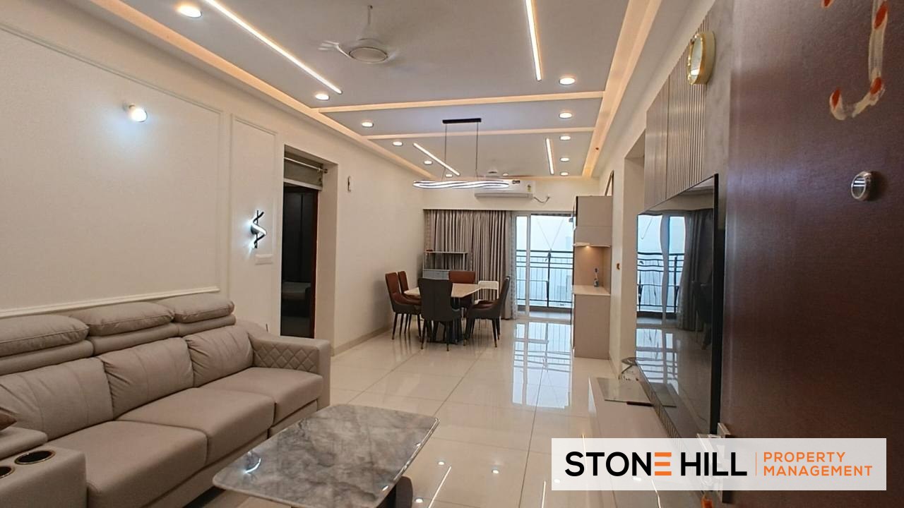 3 BHK Apartment for Rent in Prestige Tranquil, Kokapet, Hyderabad